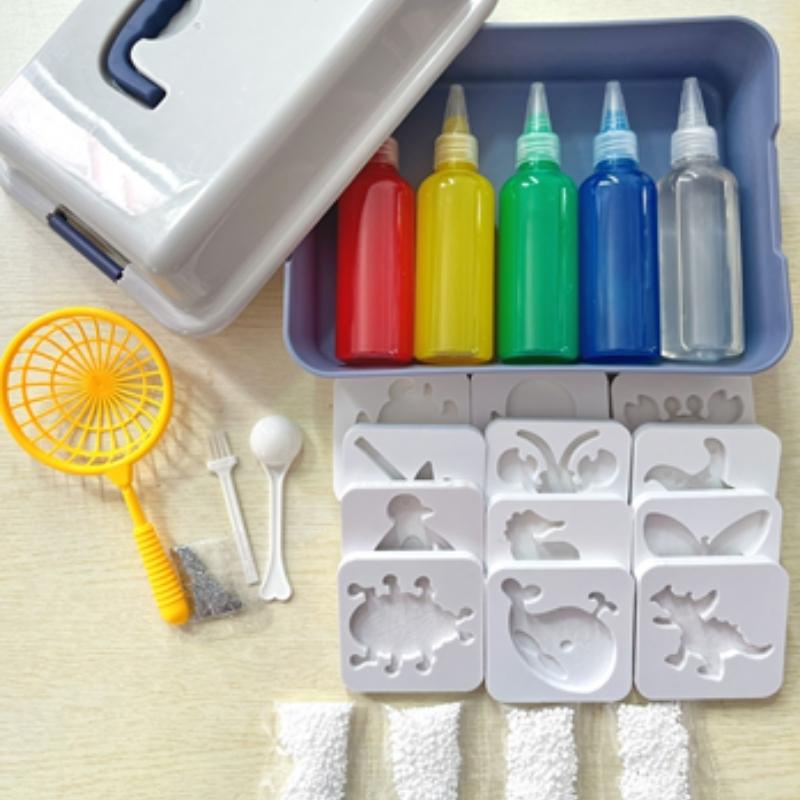 Đồ chơi tạo hình dưới nước thạch 3D cho bé sáng tạo Tự Làm Đồ Chơi Khoa Học giáo dục cho bé