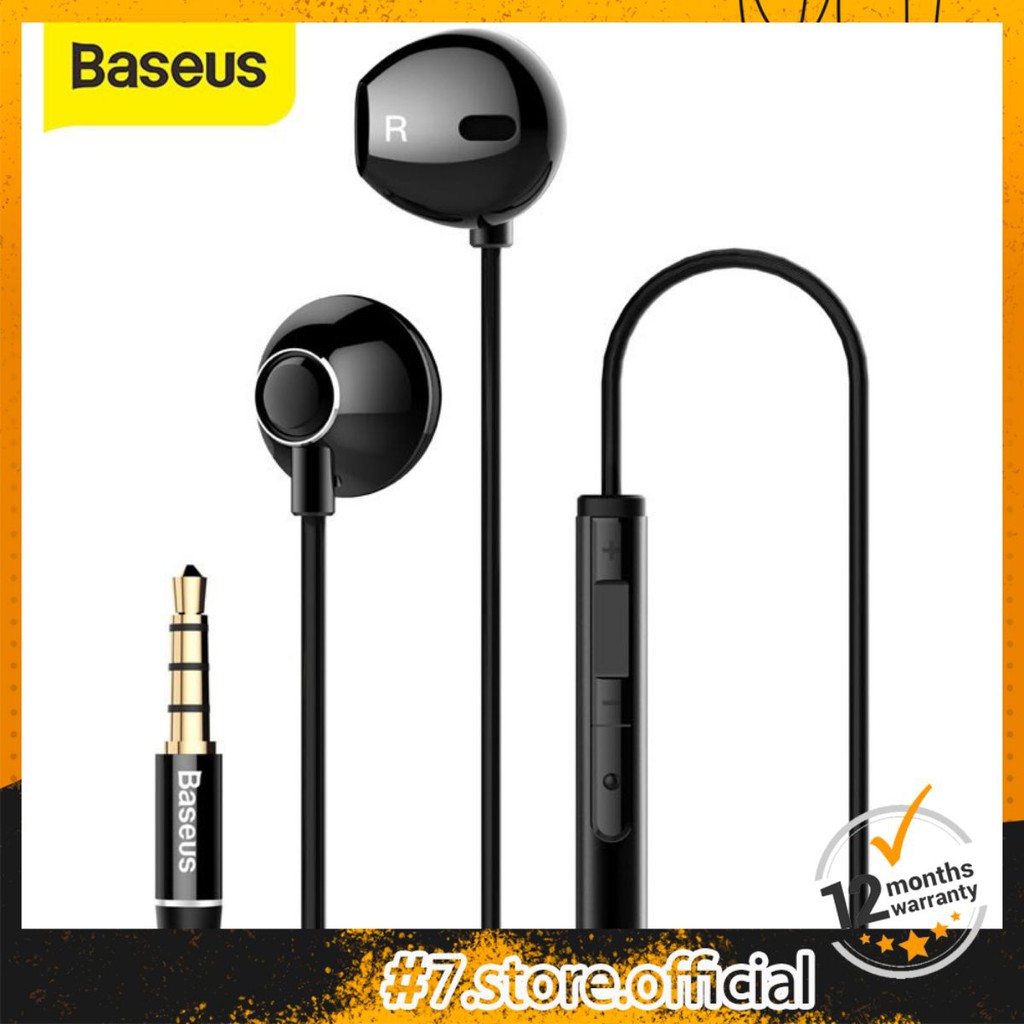 Tai nghe nhét tai Baseus H06 cổng 3.5mm cho âm thanh sống động
