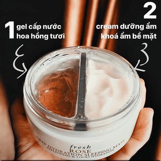 Mặt Nạ Ngủ Fresh Rose Deep Hydration Sleeping Mask