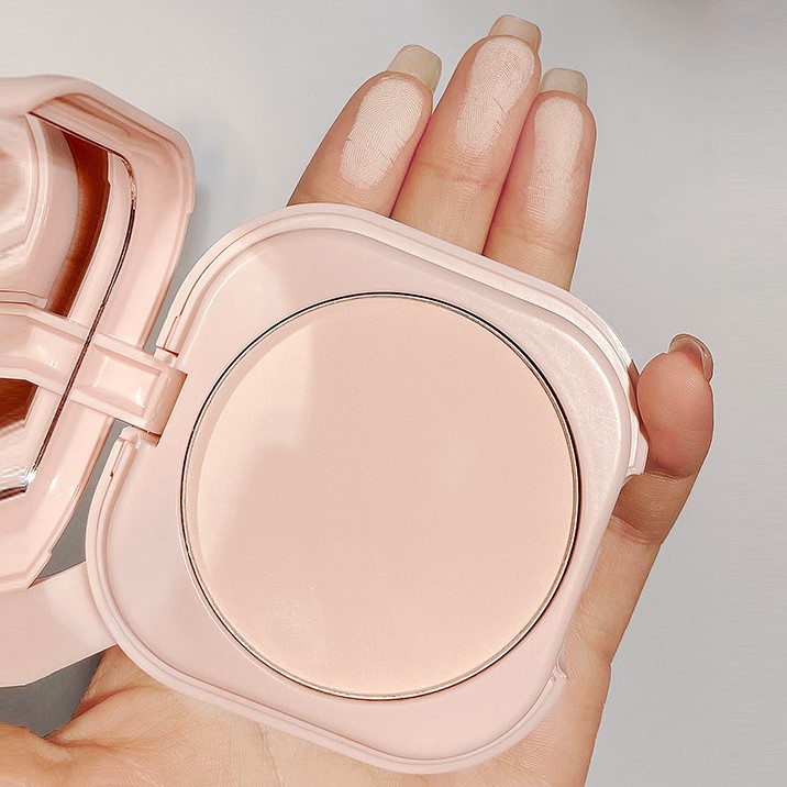 Phấn phủ kiềm dầu KISS BEAUTY, siêu che khuyết điểm mịn nhẹ tự nhiên Milk Tea Power KISS09 chính hãng nội địa Trung | BigBuy360 - bigbuy360.vn