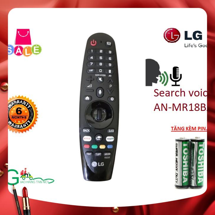 Remote Điều khiển TV LG AN-MR18BA giọng nói 2017,2018 FULLBOX- Hàng mới chính hãng 100%+ Tặng kèm Pin.