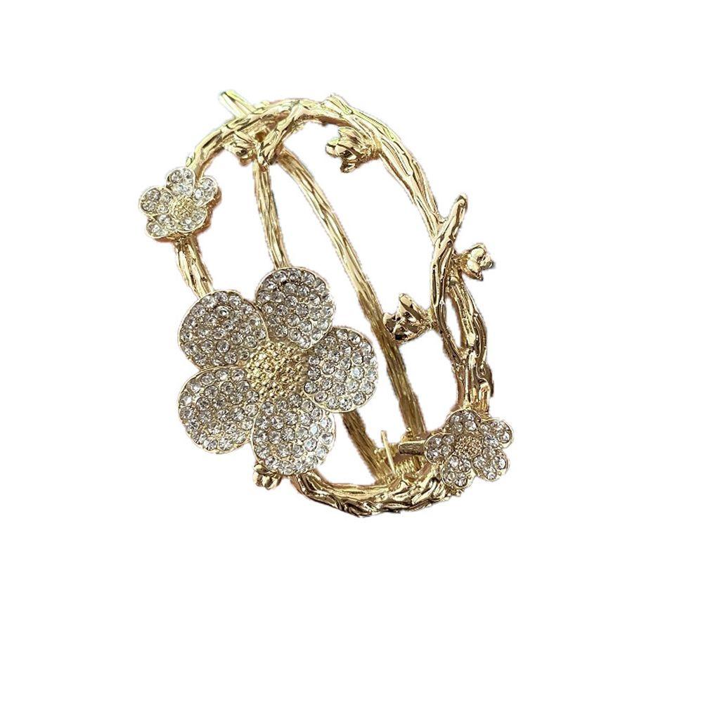 TWINKLE Kẹp Tóc Hình Hoa Đơn Giản Ngọt Ngào Cho Nữ