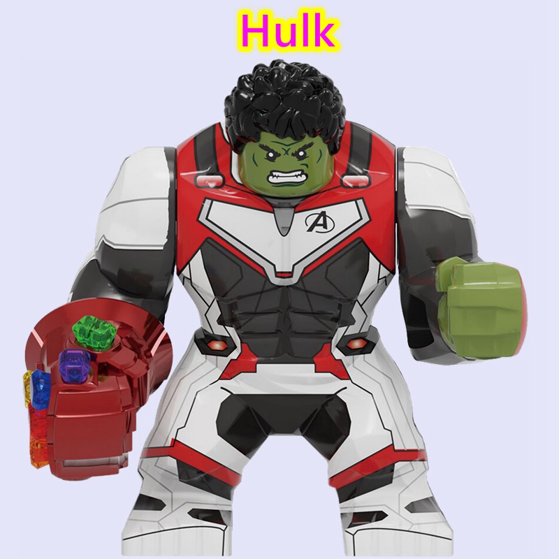 Đồ Chơi  Lắp Ráp Mô Hình Nhân Vật Hulk Truyện Tranh Marvel Mini Cho Trẻ Em