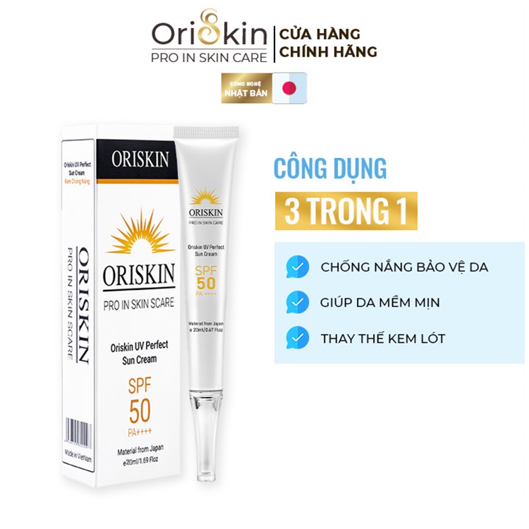 Kem Chống Nắng Oriskin UV Perfect Sun Cream 20ml