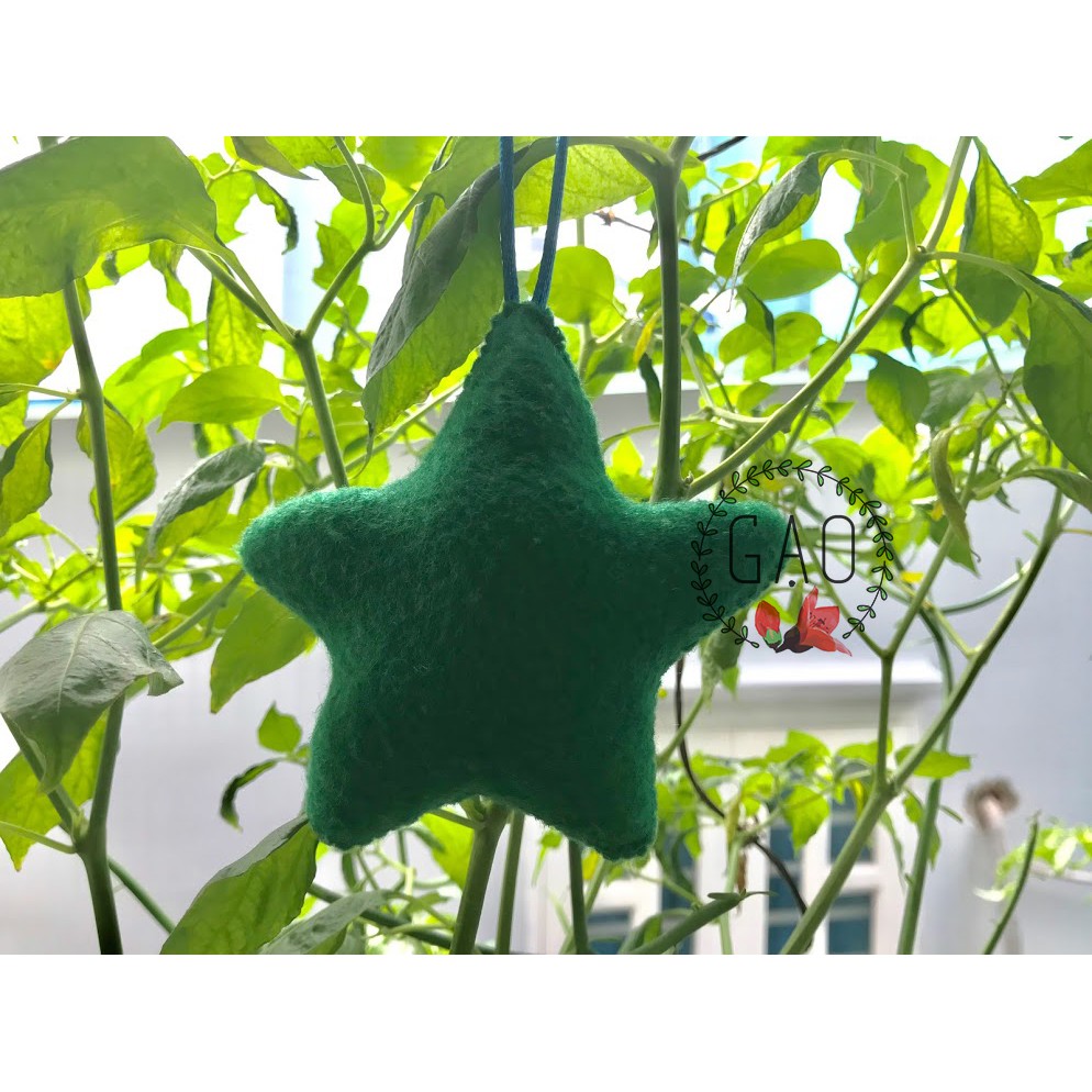 Móc khoá, treo nôi Ngôi sao - handmade