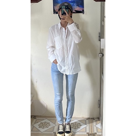 ÁO SƠ MI VOAN ZA TÚI BÊN XỊN XÒ