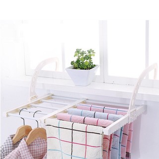 Giàn phơi đồ đa năng treo ban công tiện dụng (50*80cm)