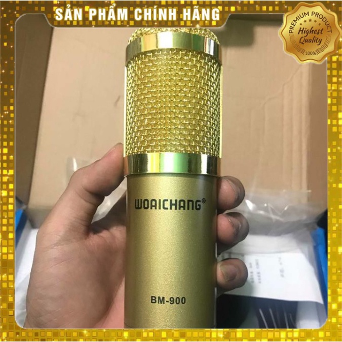 COMBO BỘ LIVESTREAM THU ÂM SOUND CARD V8,MIC BM900