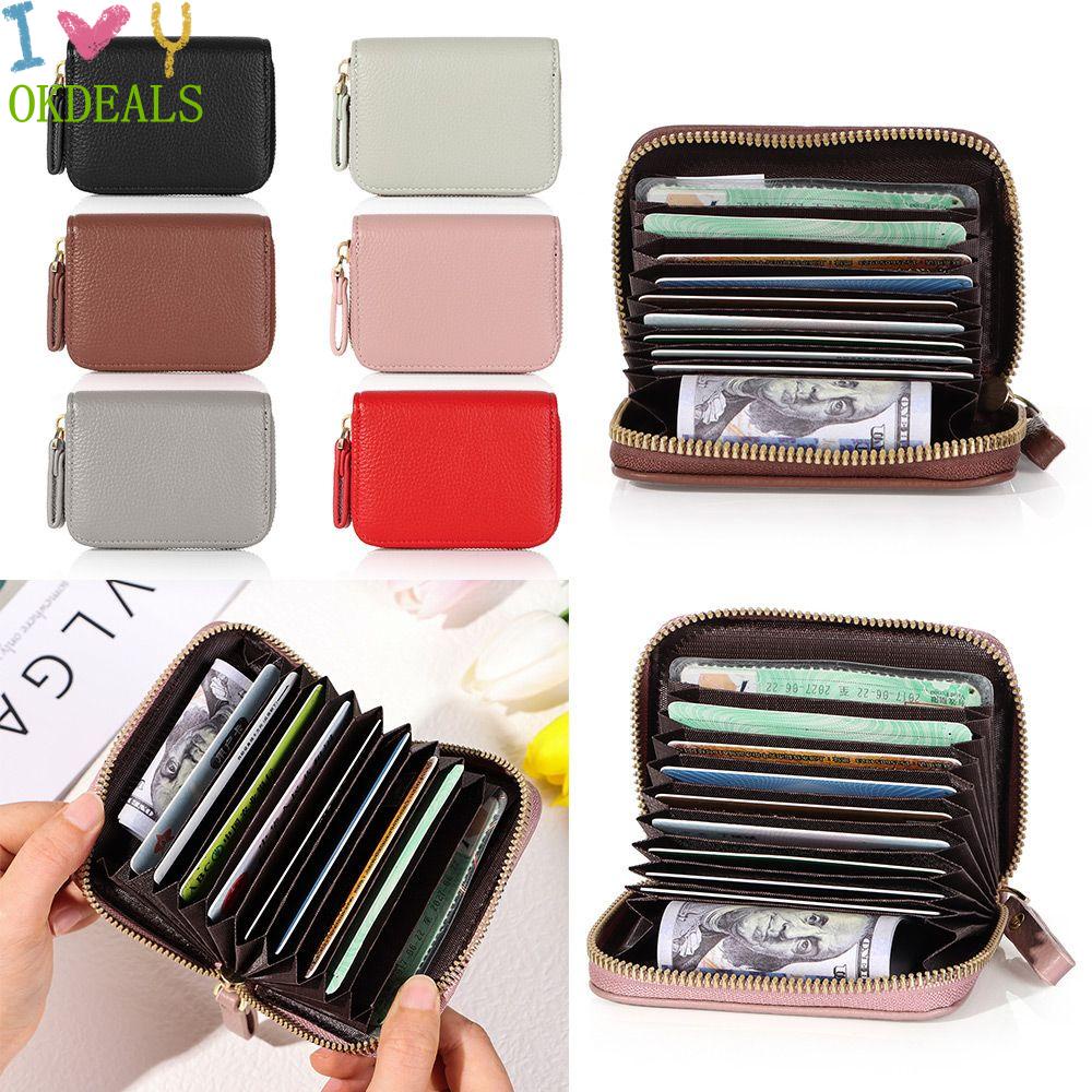 Ví đựng thẻ đa năng RFID chống trộm thời trang cho nam nữ