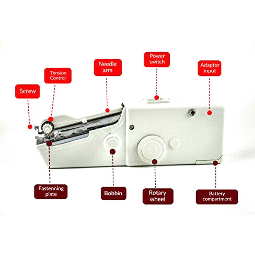 Máy May Cầm Tay ZAIJIE24|Máy Hút Bụi Mini Thông Minh Tiện Dụng Cho Gia Đình DIY