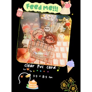 Card pvc trong suốt good omens