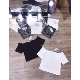 Croptop Trễ Vai phong cách mới