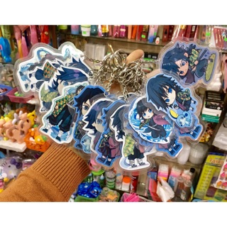 móc khoá Tomioka Giyuu kimetsu no Yaiba  5 cái khác nhau