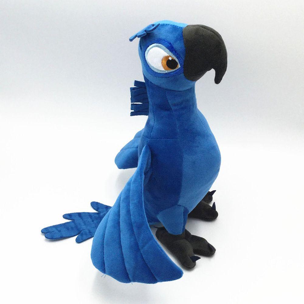 TAYLOR1 30CM Rio 2 Movie Plush Toys Lovely Plush Animal Pillow Blue Parrot Stuffed Toys Office Decoration Birthday Gifts Christmas Gifts Stuffed Animal Doll Creative Cartoon Jewel Bird Dolls/Multicolor