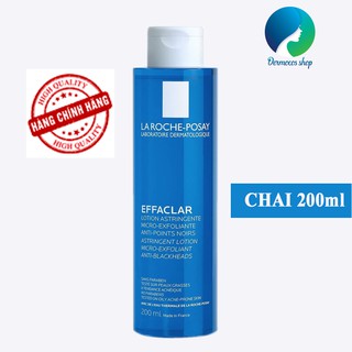 Nước hoa hồng se khít lỗ chân lông dành cho da dầu mụn LRP Effaclar Lotion Micro-Exfoliante - 200ml