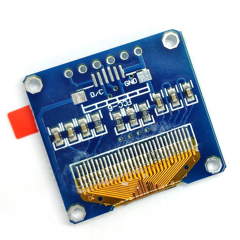 0,96 inch 6 pin OLED IIC Serial White Display Module 128x64 I2C SSD1306 Bảng mạch màn hình LCD cho Arduino