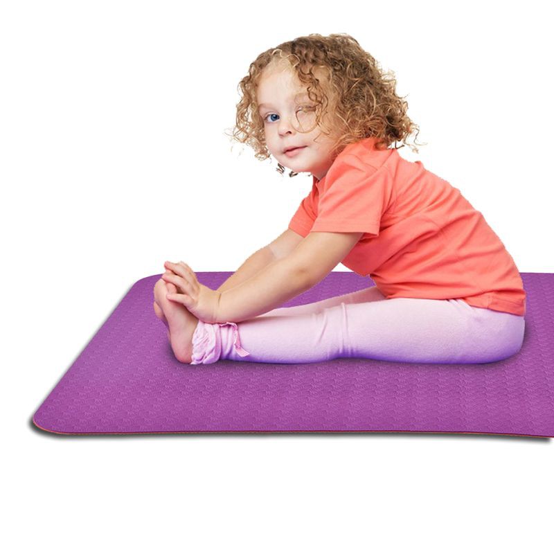 Thảm tập yoga trẻ em Sportslink Happy Kid Zera TPE 2 lớp 6mm