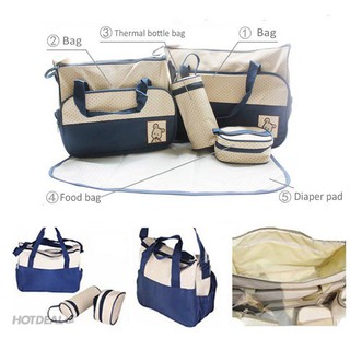 Bộ túi 5 chi tiết cho mẹ và bé