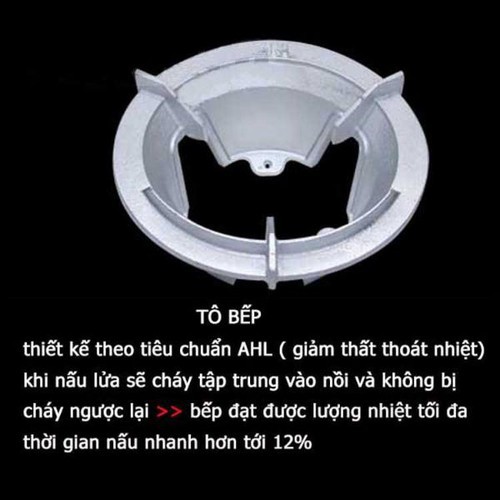 [Mã 267ELSALE hoàn 7% đơn 300K] Bếp gas công nghiệp Gado 3N + Bộ Van Dây Chính Hãng