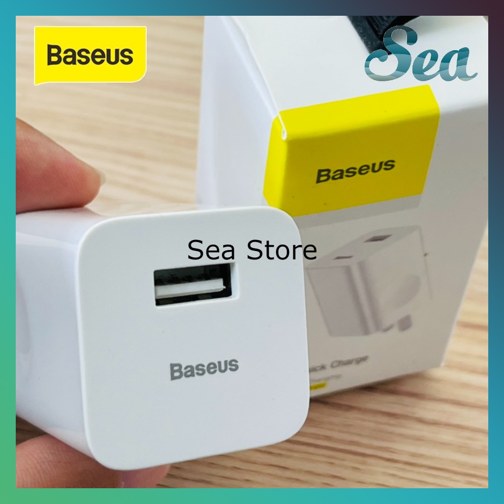 Củ sạc Baseus - Sạc nhanh cho các dòng điện thoại dùng chân Type C -Sạc chuẩn 5W táo