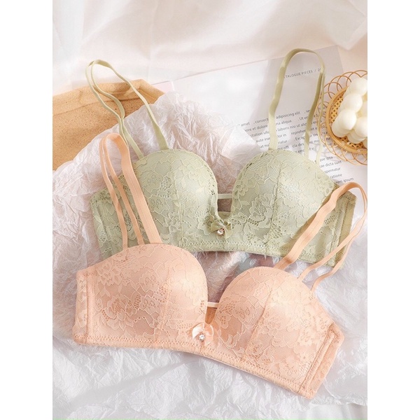 Áo Lót ren không gọng đệm tim hàng Cao Cấp siêu nâng ngực | BigBuy360 - bigbuy360.vn