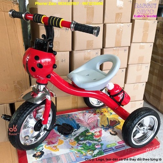 Xe Đạp 3 Bánh Có Bình Nước Cho Bé (Nhiều màu)