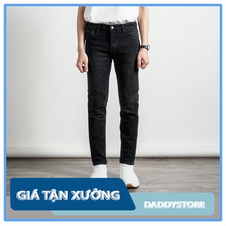 Quần jean nam xám đen ✅ Quần jean xám nam cao cấp ✅ Chất jean co giãn  [HT 660]