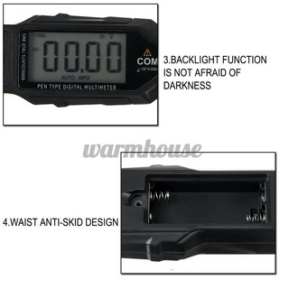Universal Digital Multimeter Pen Voltage Electric Meter Resistance Diode Tester