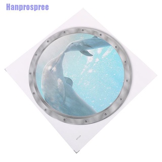 Miếng Dán Tường Trang Trí Hình Cá Heo 3d Hp