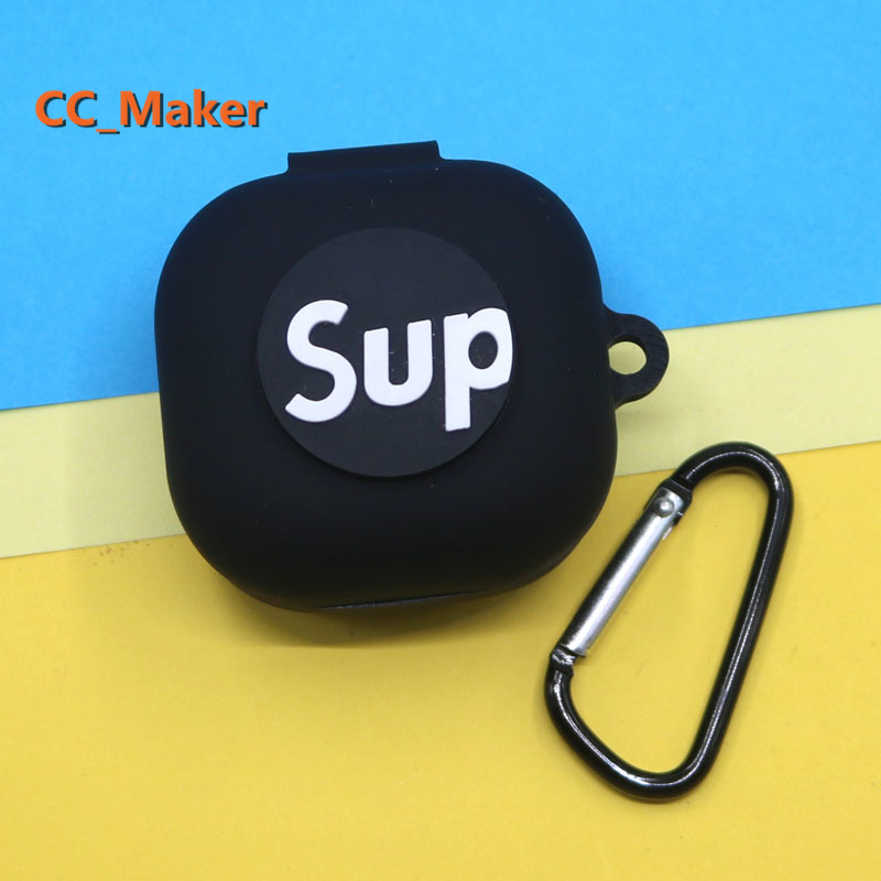 Vỏ bọc bảo vệ hộp sạc tai nghe Samsung Galaxy Buds Live bằng silicone dẻo họa tiết marvel/ starbucks | BigBuy360 - bigbuy360.vn