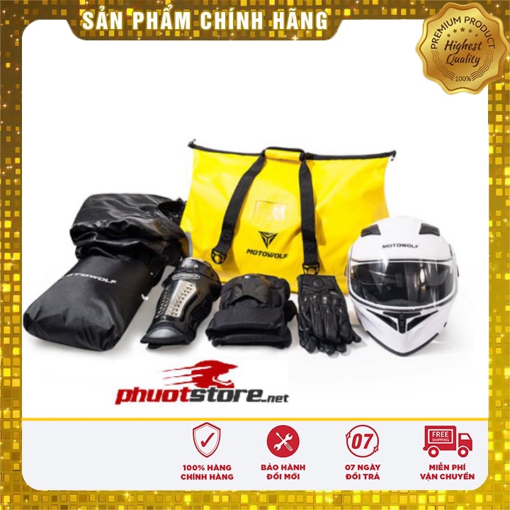 Túi chống nước motowolf 40l