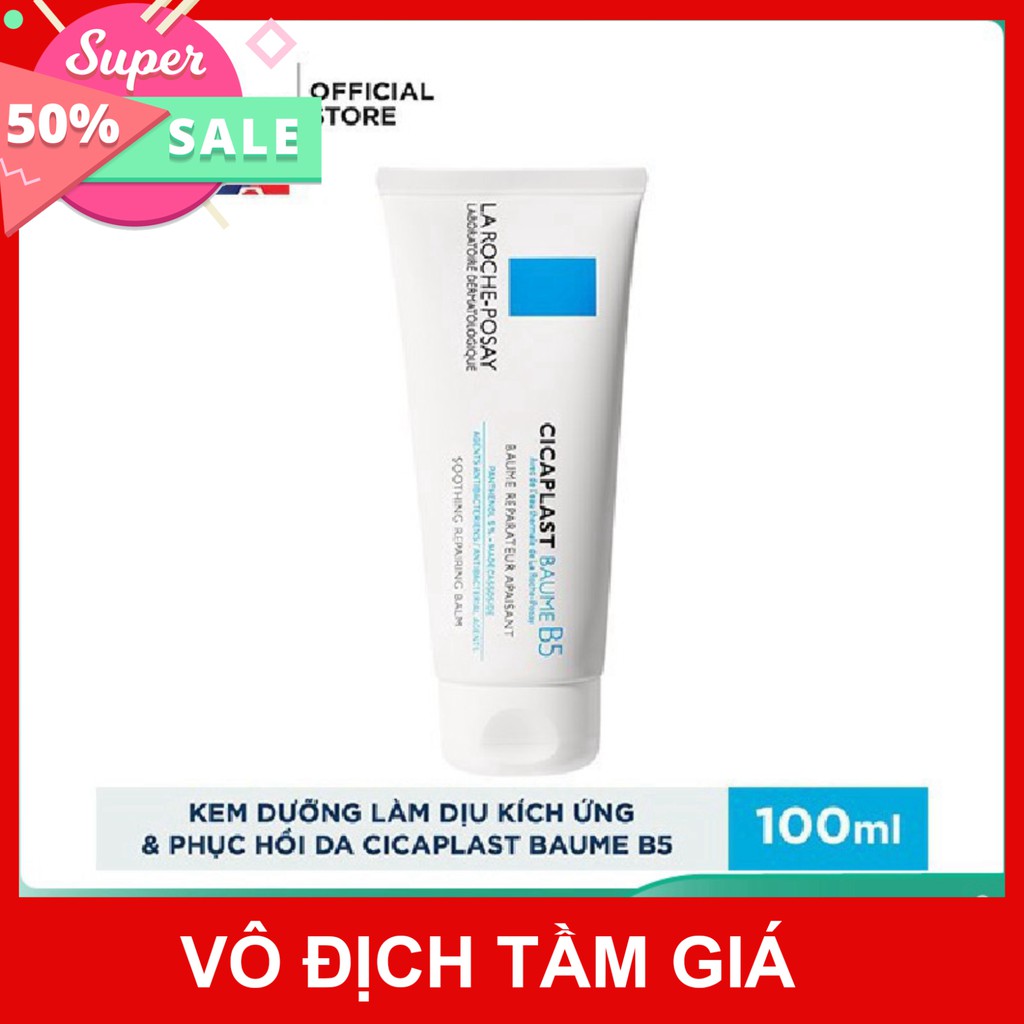 [CHÍNH HÃNG] La Roche Posay Kem Dưỡng Làm Dịu Và Phục Hồi Da Cicaplast Baume B5 100ml