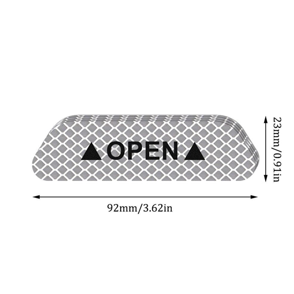 Miếng dán cảnh báo an toàn cho cửa xe hơi chống va chạm tiện dụng