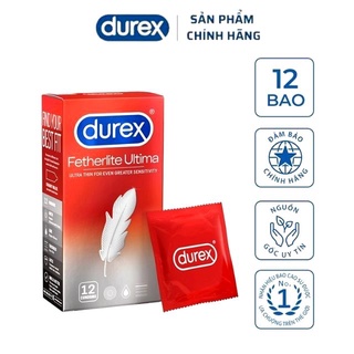 Freeship Bao Cao Su Durex Fetherlite Chính Hãng Hộp 12 chiếc–durex_officialstore