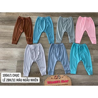 Quần dài thun lạnh kwoo can đũng rộng, quần dài thun lạnh cho bé trai, bé gái