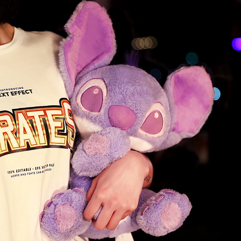 Gấu bông Stitch màu tím cute chất liệu cao cấp mềm mại - Gấu bông hoạt hình - Thú nhồi bông nhập khẩu - Gấu bông giá rẻ