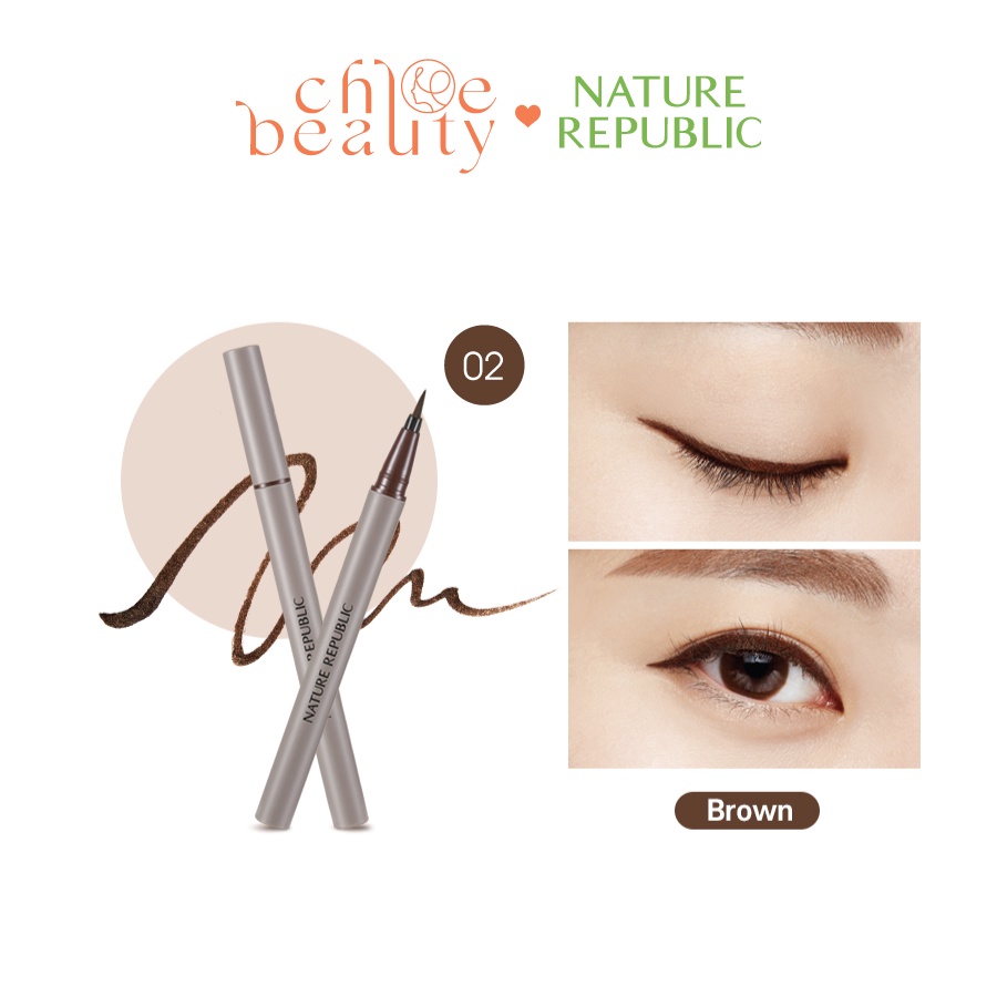 Bút kẻ mắt NATURE REPUBLIC Botanical Hyper Liner 0.6g