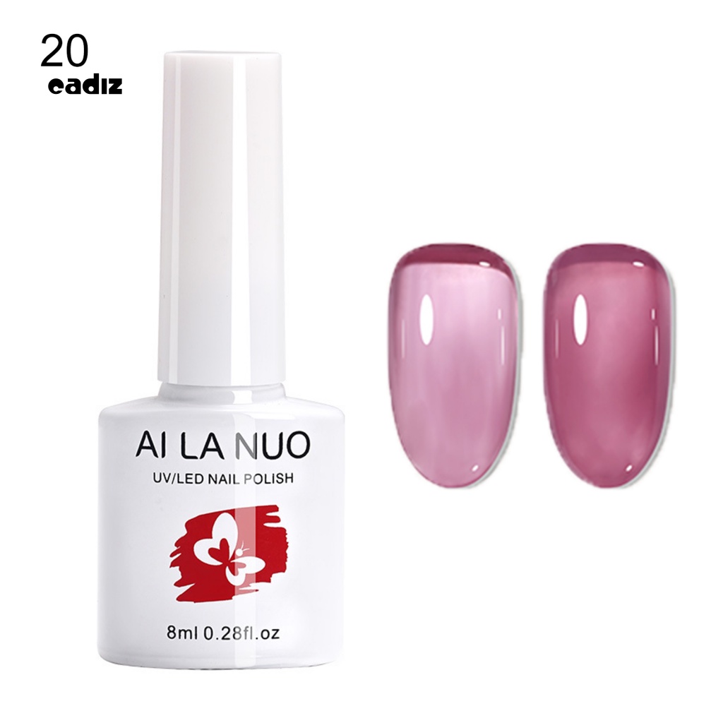 Sơn Móng Tay Dạng Gel 8ml Không Gây Kích Ứng Màu Sắc Thời Trang Mùa Hè