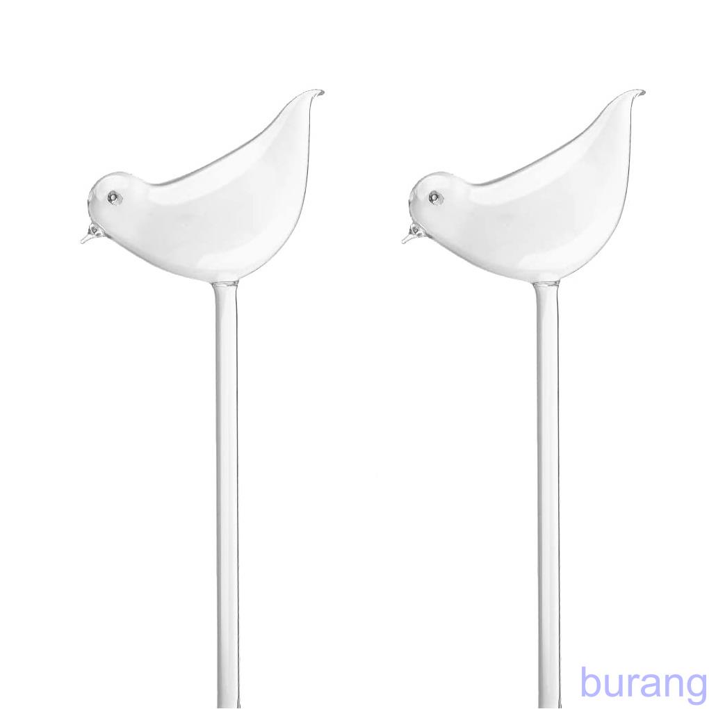 Plant Watering Device Spike Flowers DIY Drip Irrigation Waterer Animal Shape Transparent Refillable Water Feeder burang
