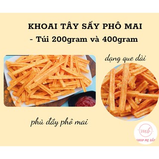 Khoai Tây Sấy Phô Mai 200gr - Khoai Tây Sợi - Shop Mẹ Bắp