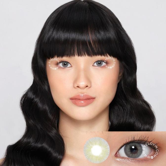 Kawaii Kitty Softlens - Mini Ava Xám