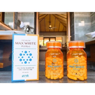 Viên uống trắng da max white plus genie