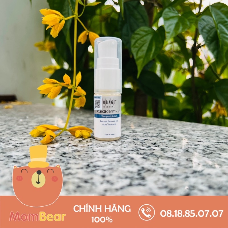 [Hàng Nhập] Lotion Chấm Mụn Mini Bpo 5% 10ml