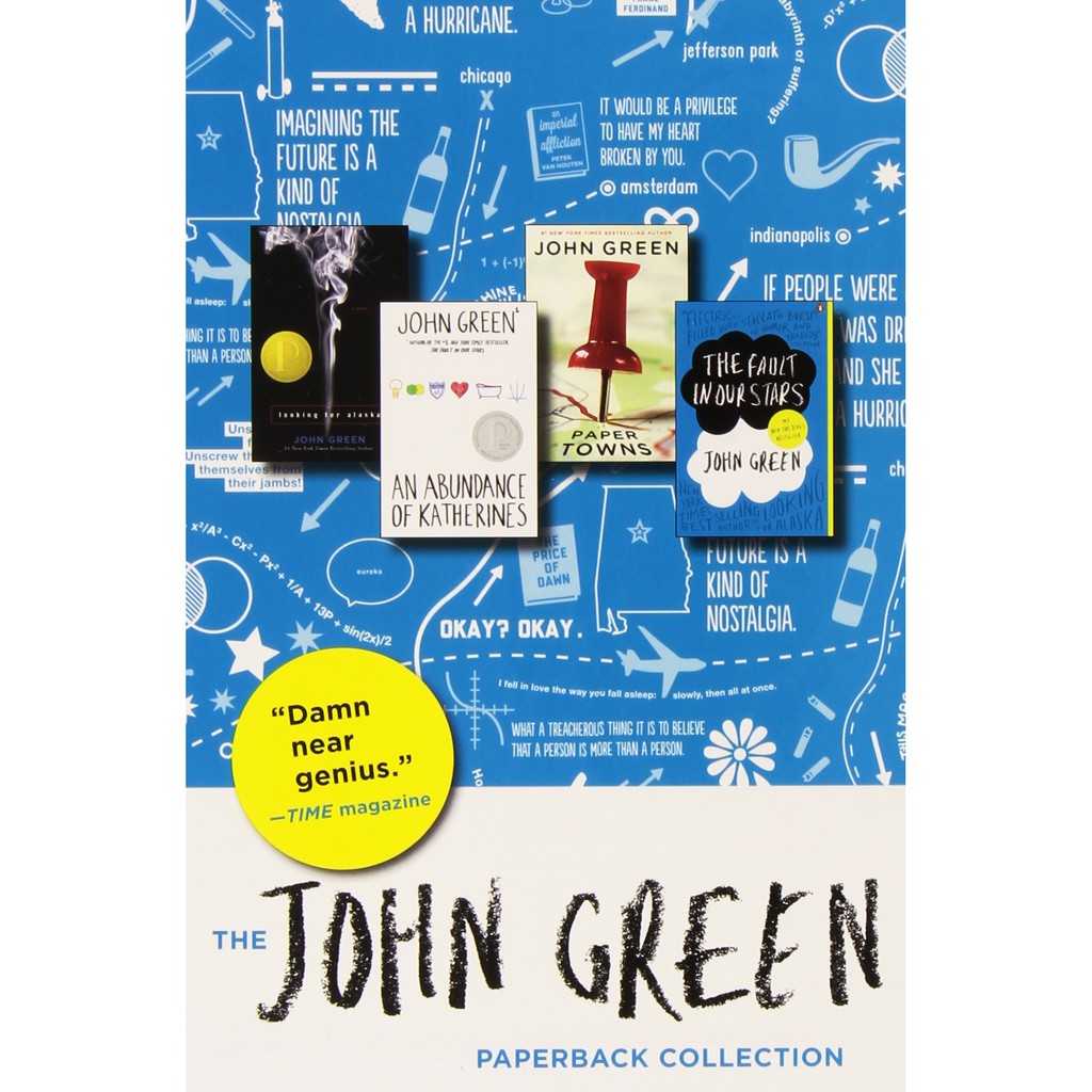 Bộ sách/ truyện Ngoại Văn: The John Green Collection (Phiên bản Tiếng Anh)