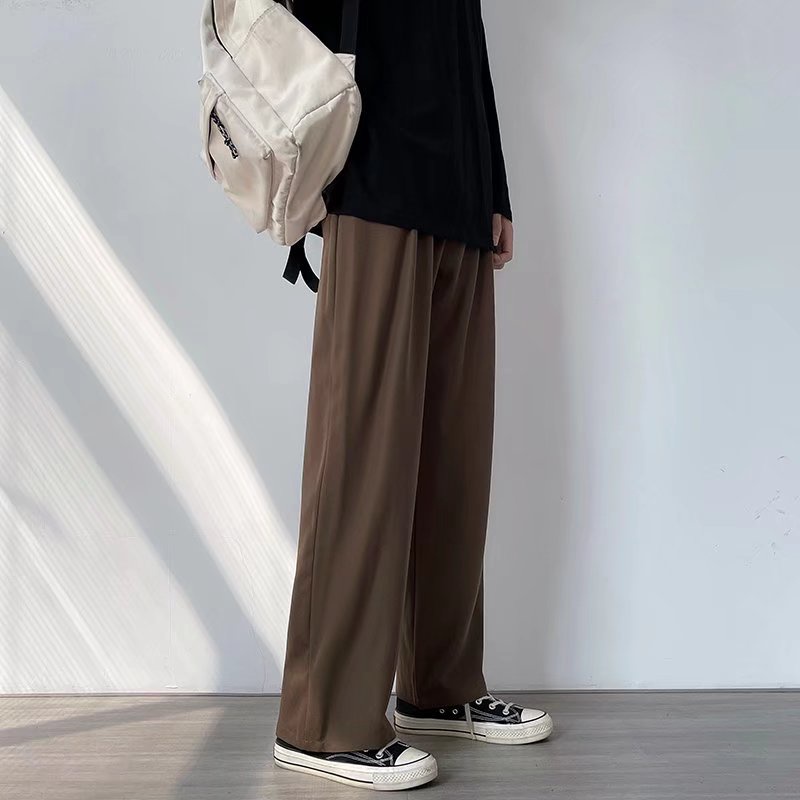 Quần Dài Nam Nữ Ống Đứng Màu Trơn g quần ống suông Thời Tran quần jogger nam màu đặc quần thể thao nam dài
