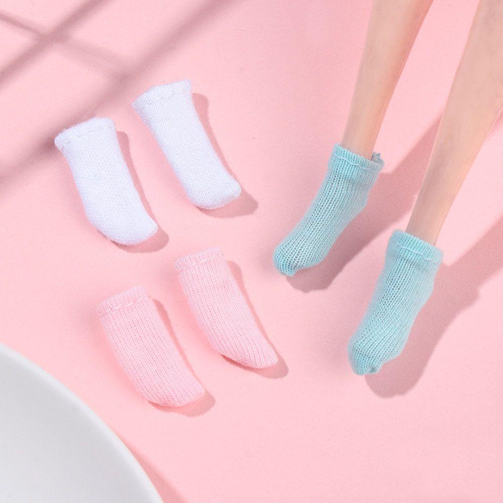 1 Bộ Áo Sweater Dệt Kim Thủ Công Mini Nhiều Màu Sắc Dễ Thương Cho Bé Gái