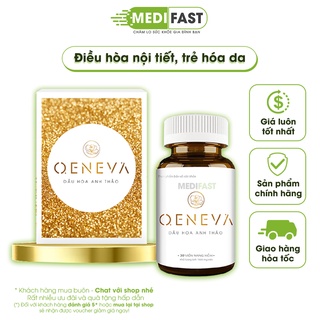 Dầu hoa anh thảo OENEVA - Giúp tăng cường nội tiết tố nữ, hạn chế tình trạng lão hóa da - Hộp 30 viên