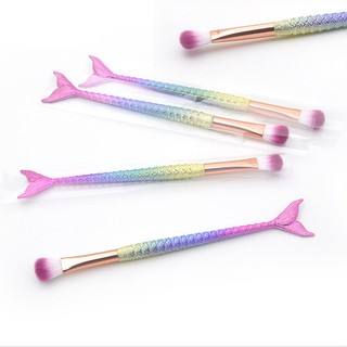 Cọ tán phấn mắt thiết kế tay cầm hình đuôi cá sáng tạo