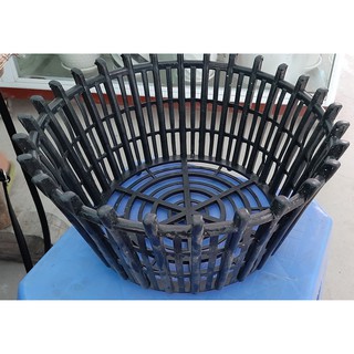 GIẢM 10% (ĐƠN TRÊN 100k)  chậu nhựa giả gỗ đường kính 30cm( màu đen nhựa dẻo)