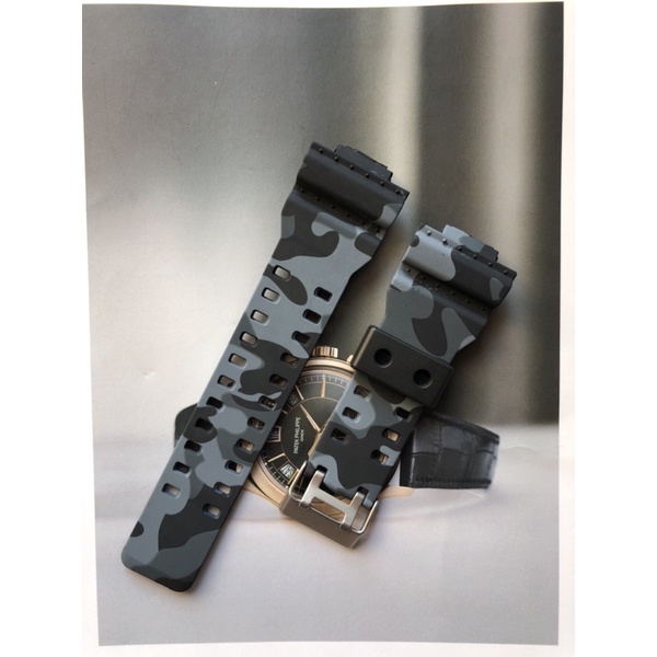 DÂY CAMO ĐỒNG HỒ G-SHOCK GA-100/110/120/200/400, GD-100/110/120, G-8900/GR-8900/GW-8900, GBA, GLS-100/8900